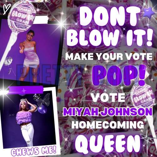Purple Blow Pop Campaign Digital Flyer