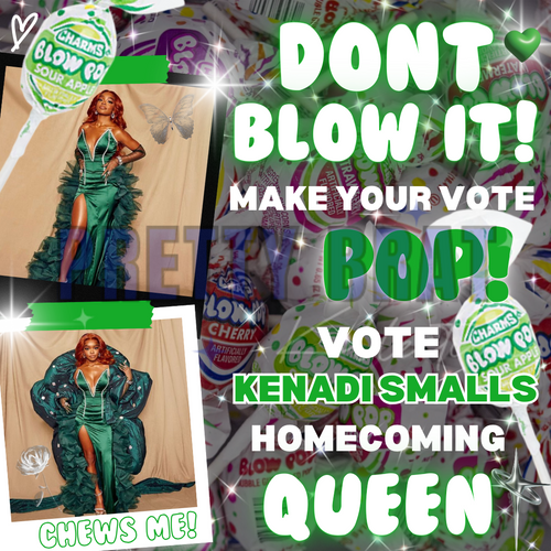 Green Blow Pop Campaign Digital Flyer