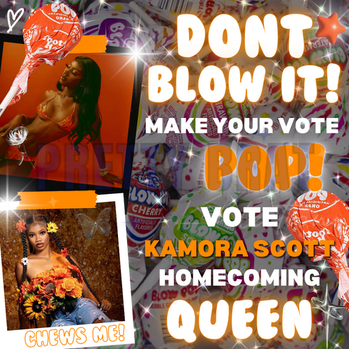 Orange Blow Pop Campaign Digital Flyer