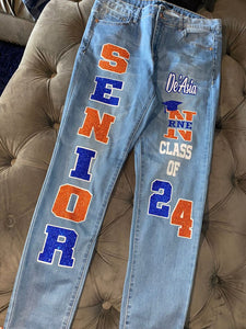 Custom Senior Jeans