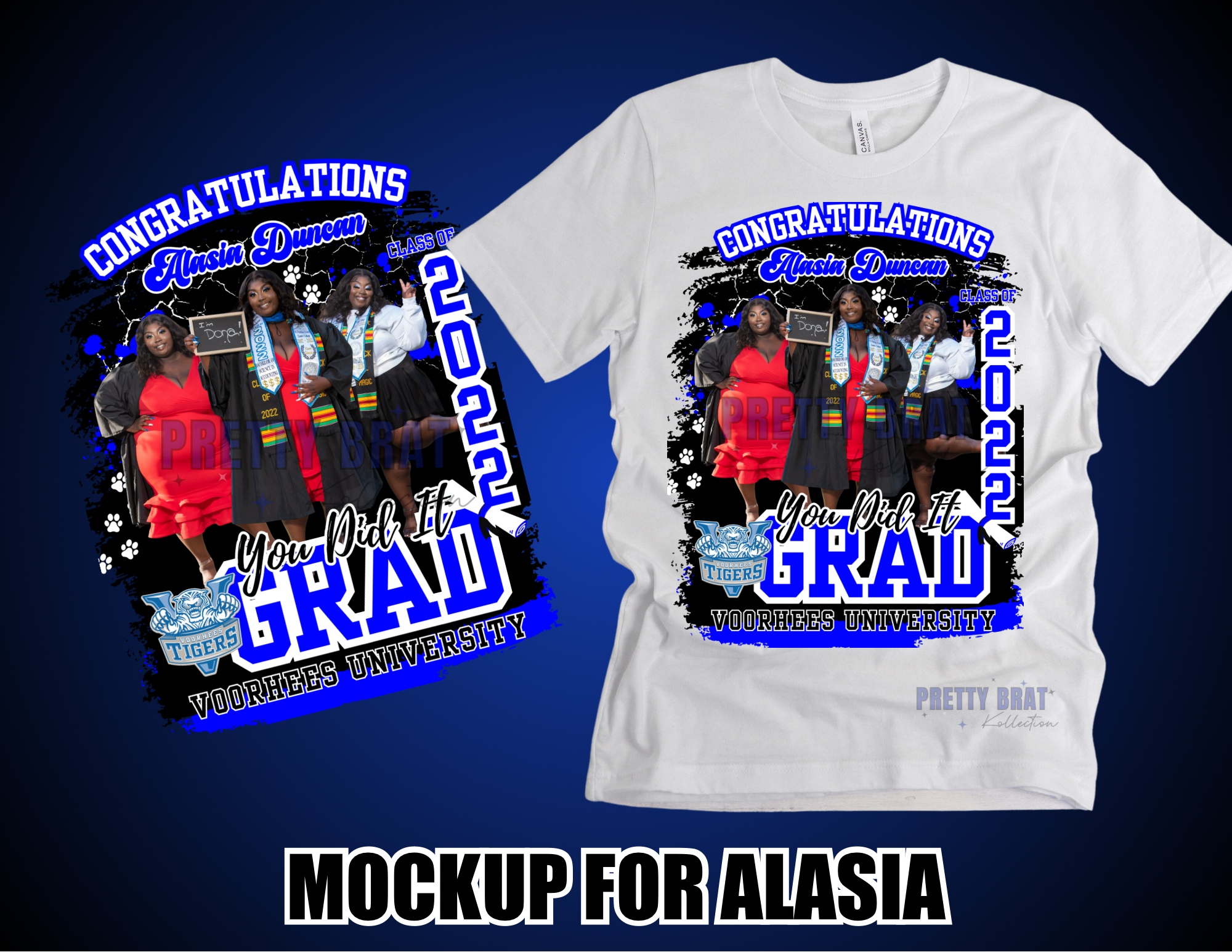 Class Of 2020 Quarantine Graduate Congratulations T-Shirt