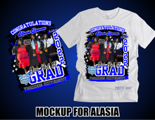 Load image into Gallery viewer, Adult Middle Design Grad Shirt