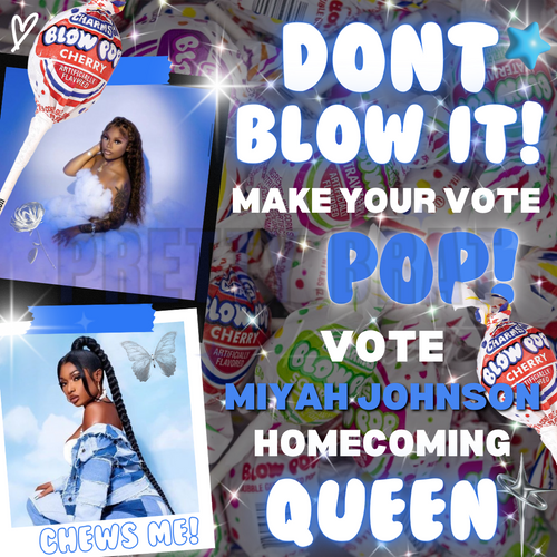 Blue Blow Pop Campaign Digital Flyer