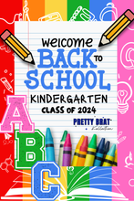 Load image into Gallery viewer, Welcome Sign Template &amp; Mockup - Kindergarten