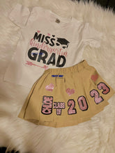 Load image into Gallery viewer, Pre-K &amp; Kindergarten Grad Skirt Set