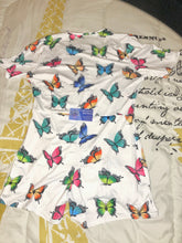 Load image into Gallery viewer, White Butterfly Onesie